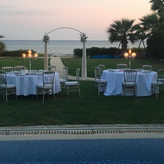 Ionion Beachfront Villa Ayia Napa Exterior foto